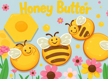 Buzzy Bee Bliss: Peanut Butter Honey Cookie Delights!