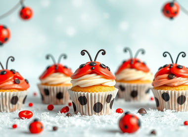Lovely Ladybug Cupcakes: Frosty Fun!