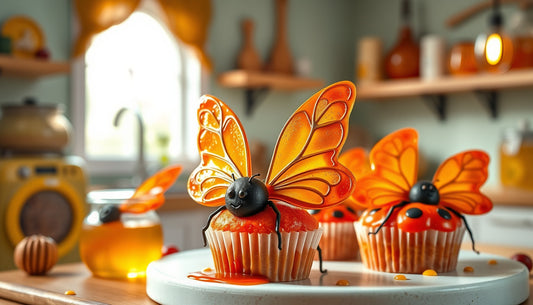 Buzzing with Bliss: Honey Caramelized Bug-Winged Delights!