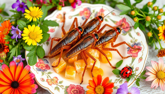 Heavenly Honey-Roasted Grasshopper Goodness!