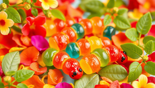 Gummy Goodness: Honey-Sticky Caterpillar Crunch!
