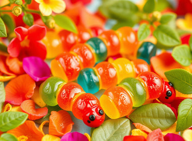 Gummy Goodness: Honey-Sticky Caterpillar Crunch!