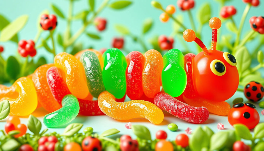 Wiggly Wonders: Caterpillar Sour Gummy Worms Galore!