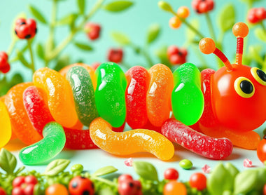 Wiggly Wonders: Caterpillar Sour Gummy Worms Galore!