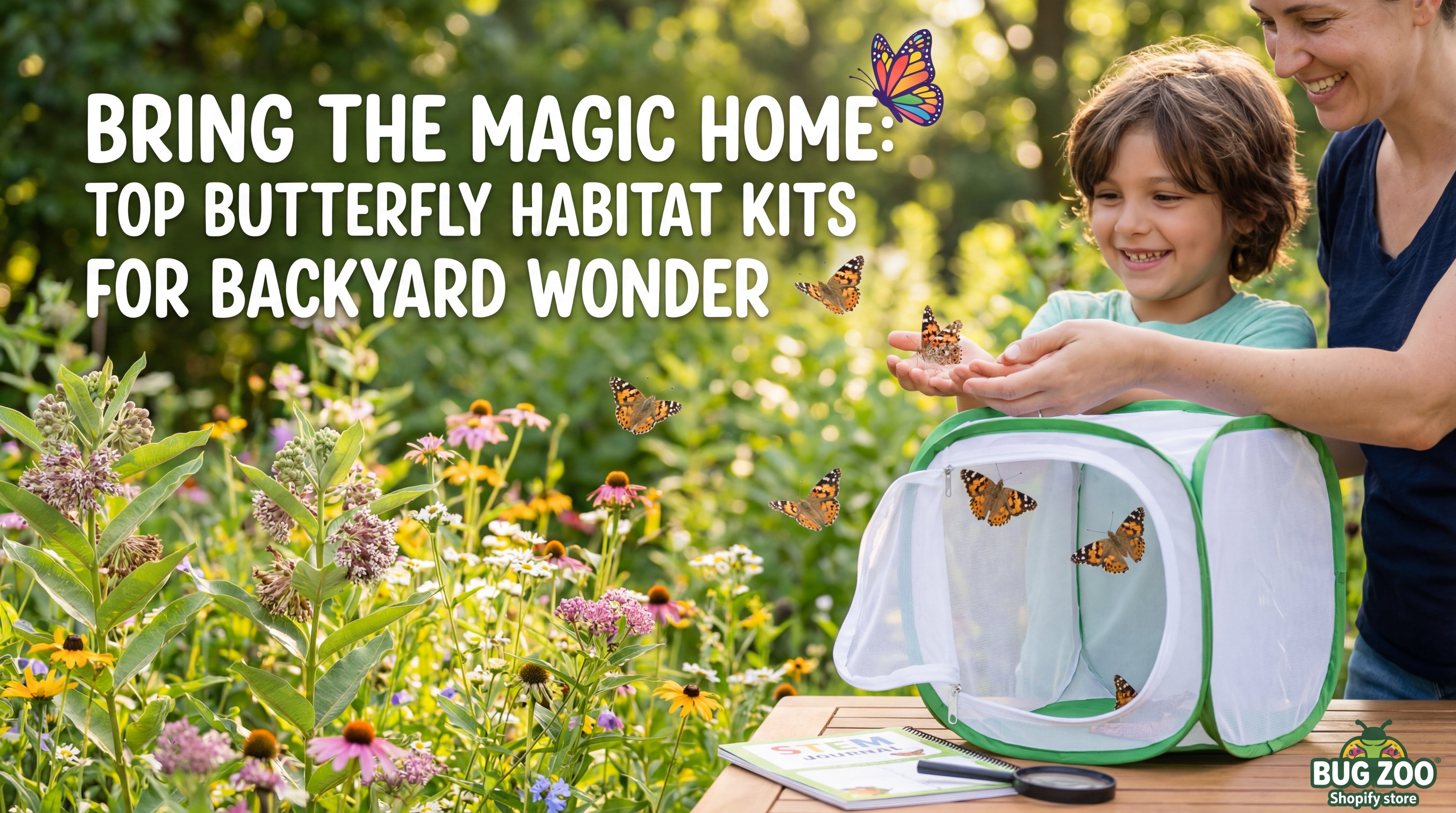 Top 5 Butterfly Habitat Kits for Metamorphosis Moments, Bug Zoo Style