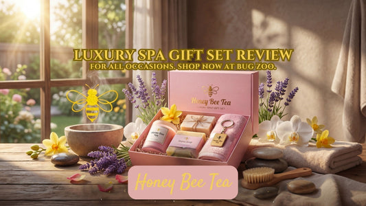 A Honeybee Hug in a Box: Honey Bee Tea Luxury Spa Gift Set Review