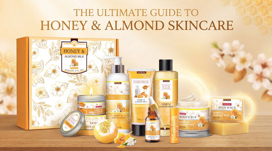 Almond milk and honey bath gift set review