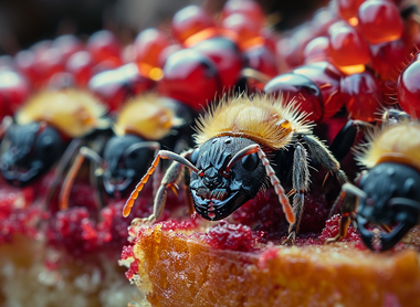 Velvet Ant-Inspired Red Velvet Cake: A Delicious Twist