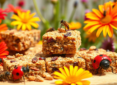 Buzzing with Flavor: Bee Pollen Honey Granola Bars!