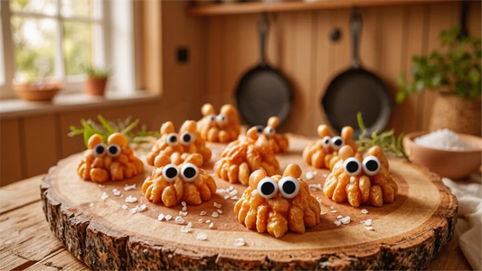 Buzzing with Flavor: Honey-Roasted Beetle-Shaped Nut Delights!