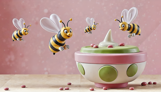 Bubbling Buzzing Bee Pudding Bliss 🐝🌞