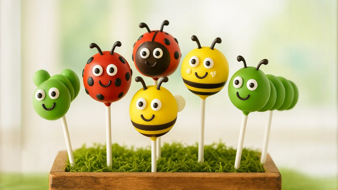 Adorable Bug-Inspired Cake Pops: A Sweet Entomology Adventure!