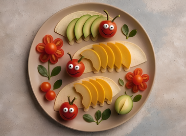 Cheesy Caterpillar Quesadillas: Honeylicious Delight!