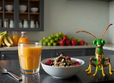 Crunchy Cricket Craze: Honey Nut Delight!