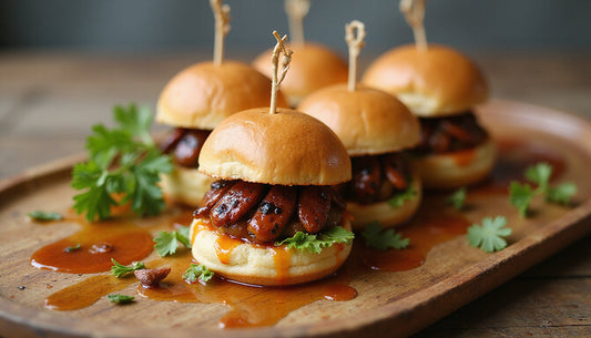 Buzzing with Flavor: Honey Barbecue Bug-Bites Sliders for a Tasty Treat!