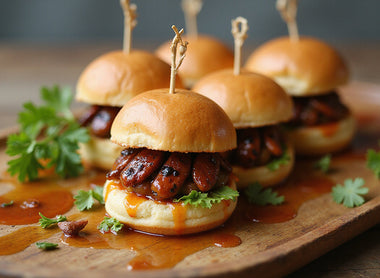 Buzzing with Flavor: Honey Barbecue Bug-Bites Sliders for a Tasty Treat!