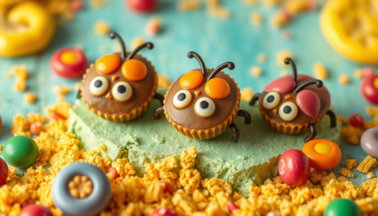 Beetle Peanut Butter Cups – Crunchy Crawly Confections!