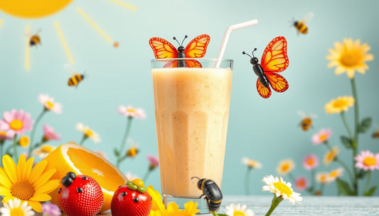 Buzzing Bliss: Honey Butterfly Nectar Smoothie Delight!