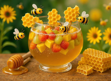 Buzzing with Flavor: Honey-Sweetened Bug Punch Bliss
