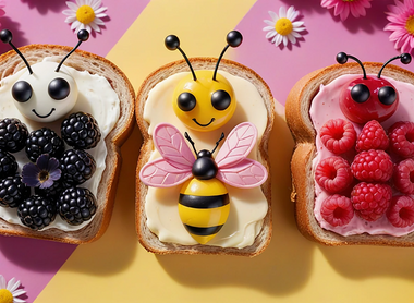 Buzzing with Flavor: Honey-Slathered Bug Toast Bliss