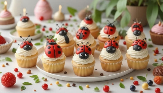 Ladybug Love: Puff Pastry Party Poppers!
