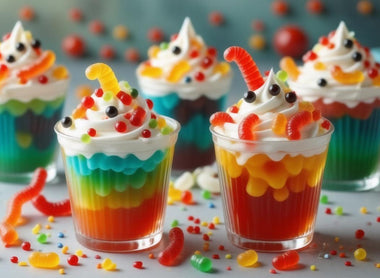 Delightful Wiggly Gummy Worm Dessert Cups: A Fun and Delicious Treat for Any Occasion!