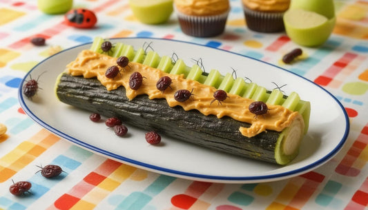 Deliciously Fun: How to Create the Classic 'Ants on a Log' Snack with Peanut Butter and Celery