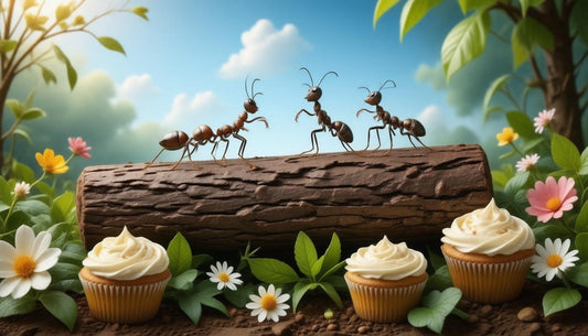 Ants A-Tango on a Chocolate Log