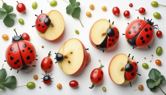 Lovely Ladybug Apple Slices!