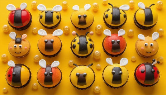 Buzzing Bee-Shaped Bites!