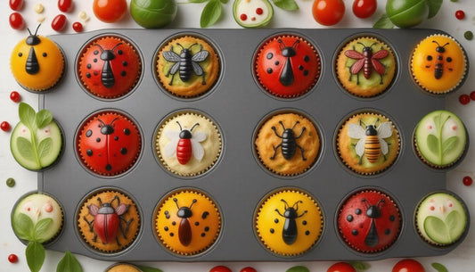 Deliciously Creative: Whip Up Bug-Filled Muffin Tin Meals That Delight the Taste Buds!