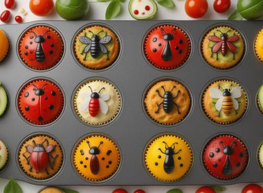 Deliciously Creative: Whip Up Bug-Filled Muffin Tin Meals That Delight the Taste Buds!