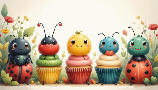 Veggie Bug Bonanza: Faces You'll Adore!