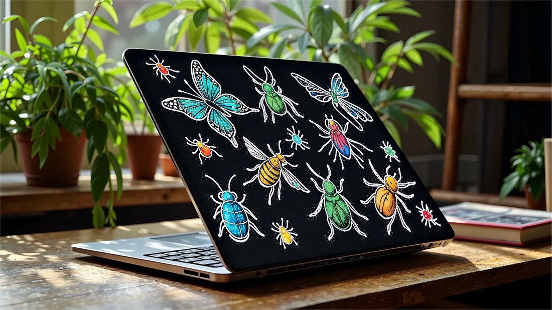 Top 10 Insect-Themed Laptop Stickers to Elevate Your Style