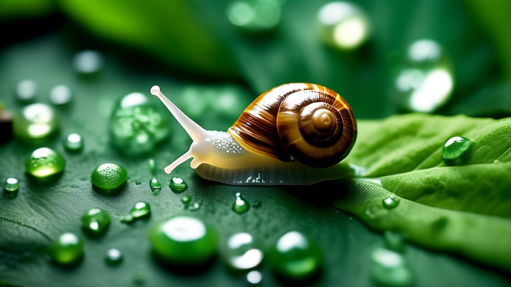 ## DALL-E Prompt Ideas for The Power of Snail Slime:

**Option 1 (Literal):**

> A close-up photo of a snail leaving a trail of slime on a green leaf, with the slime glowing faintly, suggesting its po