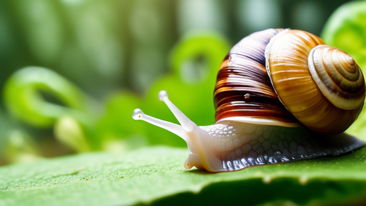 ## DALL-E Prompt Options for Capturing Snails on Camera:

**Option 1 (Literal):**

> A close-up photo of a snail on a leaf, with a blurred photographer in the background holding a camera. 

**Option 2