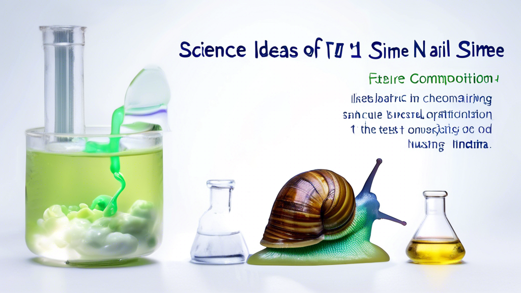 ## DALL-E Prompt Ideas for The Science of Snail Slime:

**Option 1 (Literal):**

> A close-up photo of a snail glistening with slime, with a scientific diagram overlay showing the chemical composition