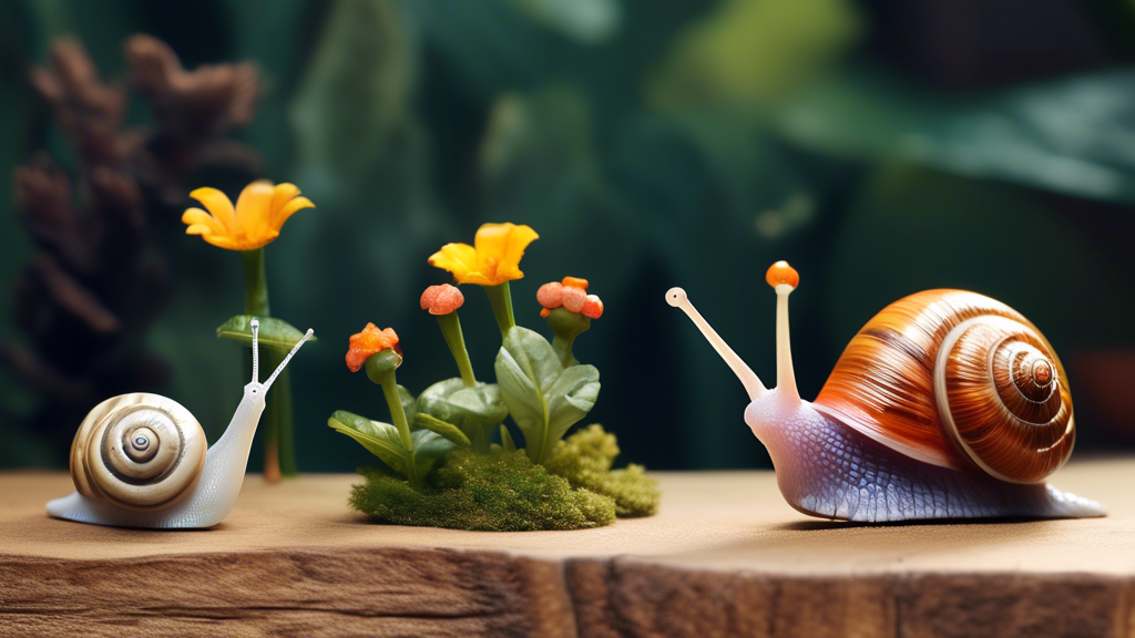 ## DALL-E Prompt Ideas for The Wonderful World of Pet Snails:

**Option 1 (Whimsical):**

> A curious snail with a tiny house on its shell, exploring a miniature garden filled with oversized flowers a