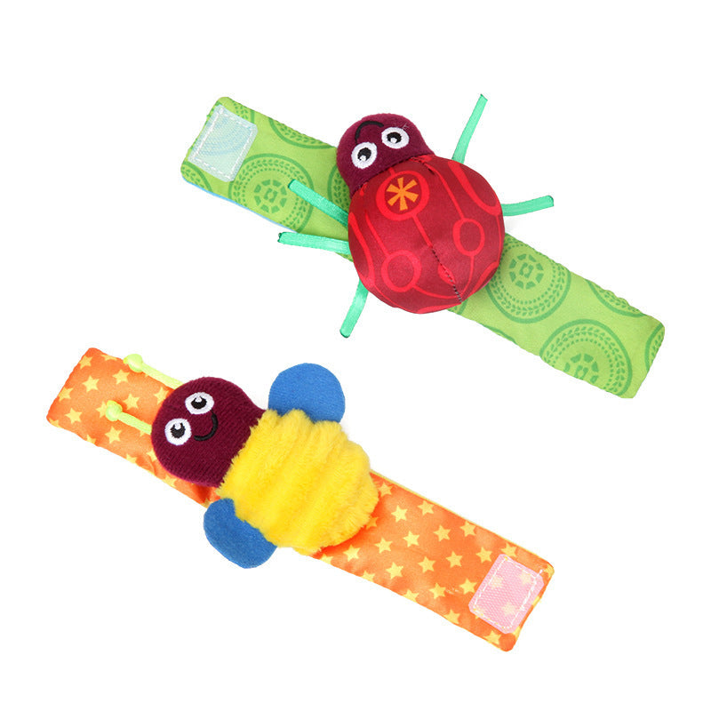 Buzzing Beetle & Busy Bee Baby Wristband Toys: Fun & Sensory Play for Little Ones - Bug Zoo Store