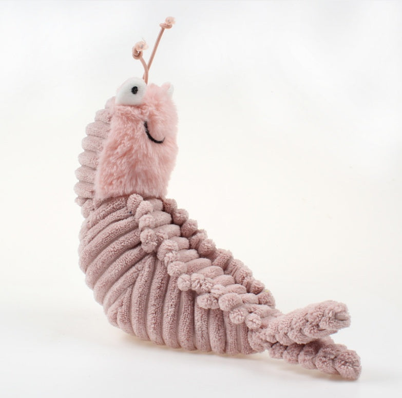 Shrimply the Best: Plush Crawling Shrimp Buddies