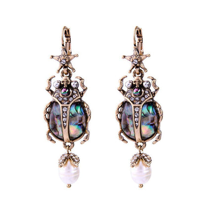 🪄Beetle Bling: Sparkling Insect Earrings with Diamonds 🪄 - Bug Zoo Store