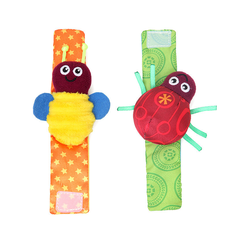 Buzzing Beetle & Busy Bee Baby Wristband Toys: Fun & Sensory Play for Little Ones - Bug Zoo Store