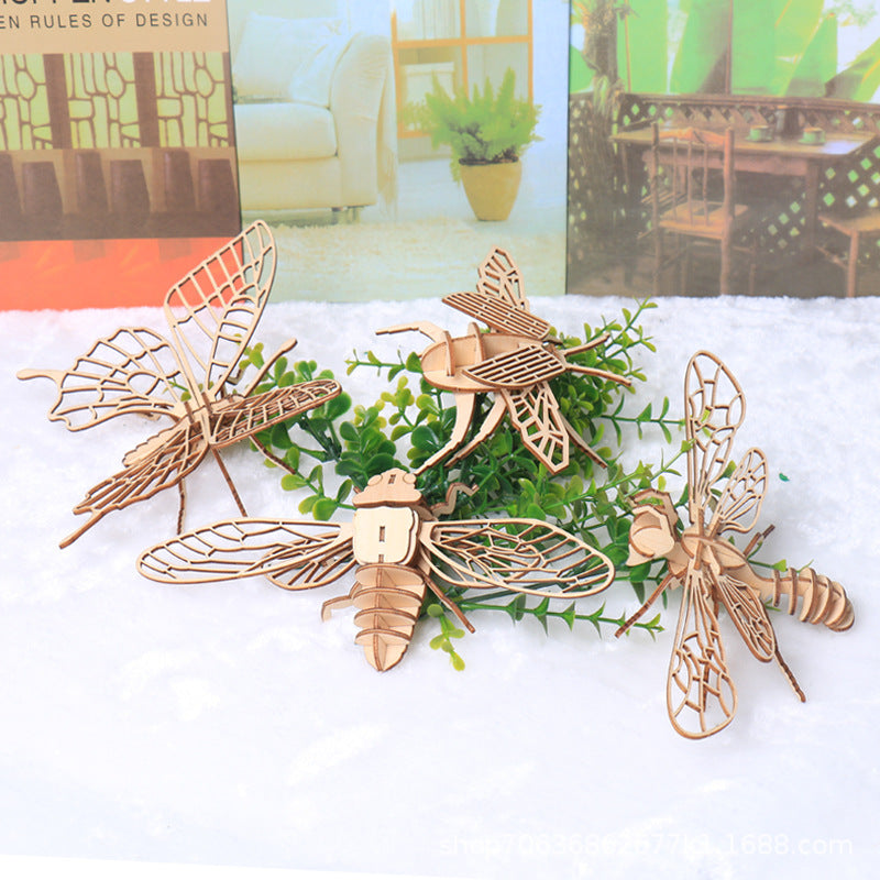 Wooden Models 3D Puzzle - Insect Collection - Bug Zoo Store