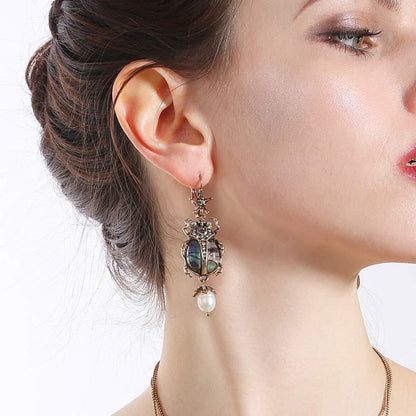 🪄Beetle Bling: Sparkling Insect Earrings with Diamonds 🪄 - Bug Zoo Store