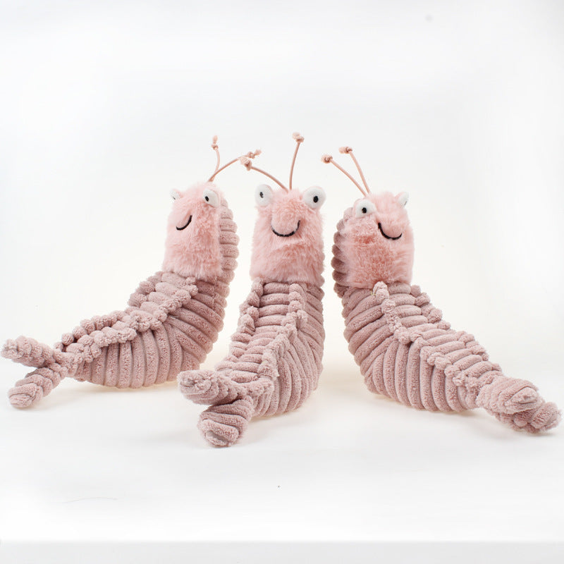 Shrimply the Best: Plush Crawling Shrimp Buddies