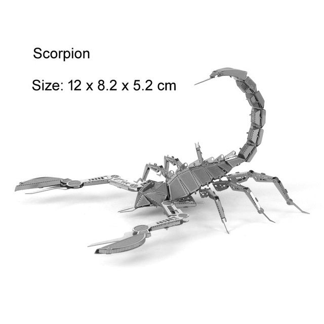 DIY Insect Metal 3D Puzzle - Stainless Steel Models