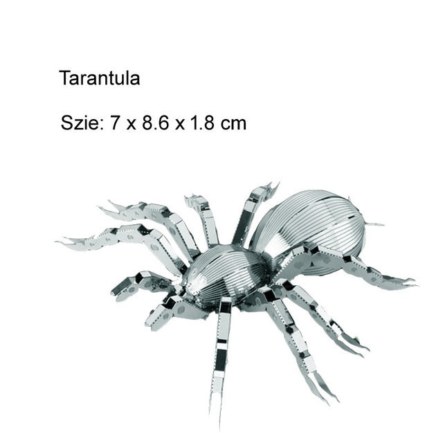 DIY Insect Metal 3D Puzzle - Stainless Steel Models