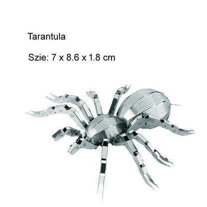 DIY Insect Metal 3D Puzzle - Stainless Steel Models - Bug Zoo Store