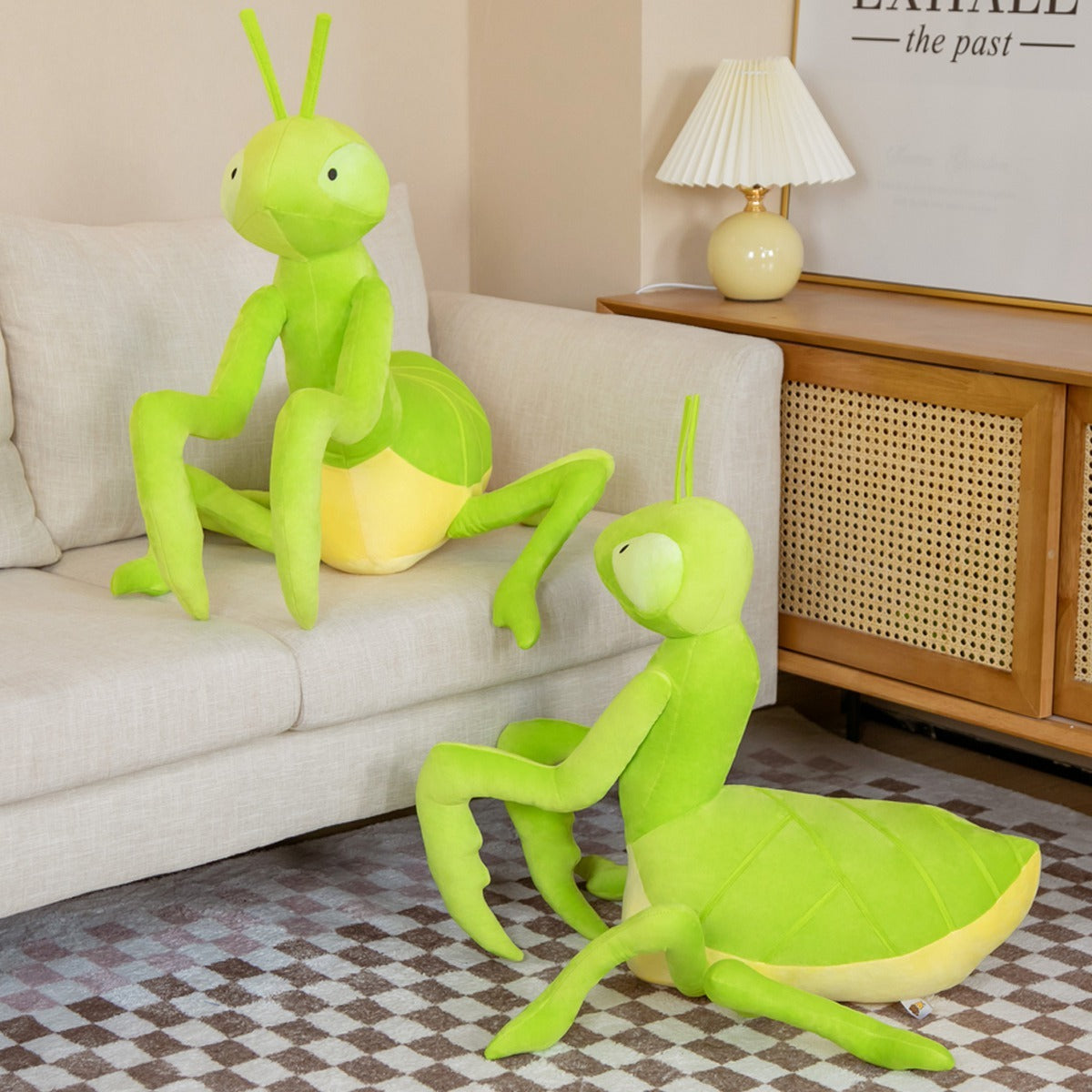 Pray & Play: Giant Mantis Buddy Plush 🦗💥