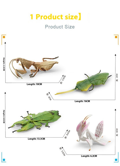 Camouflage Crew: Leaf Insect & Mantis Mini Models